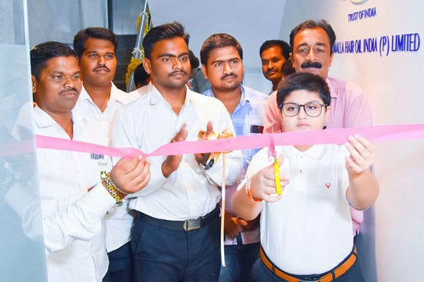 Inauguration of Tirumalaa Hair Oil Office in Beed