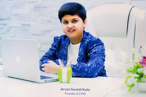 Master Aryen Kute (Founder & CMD – OAO India) featured in Insights Success magazine