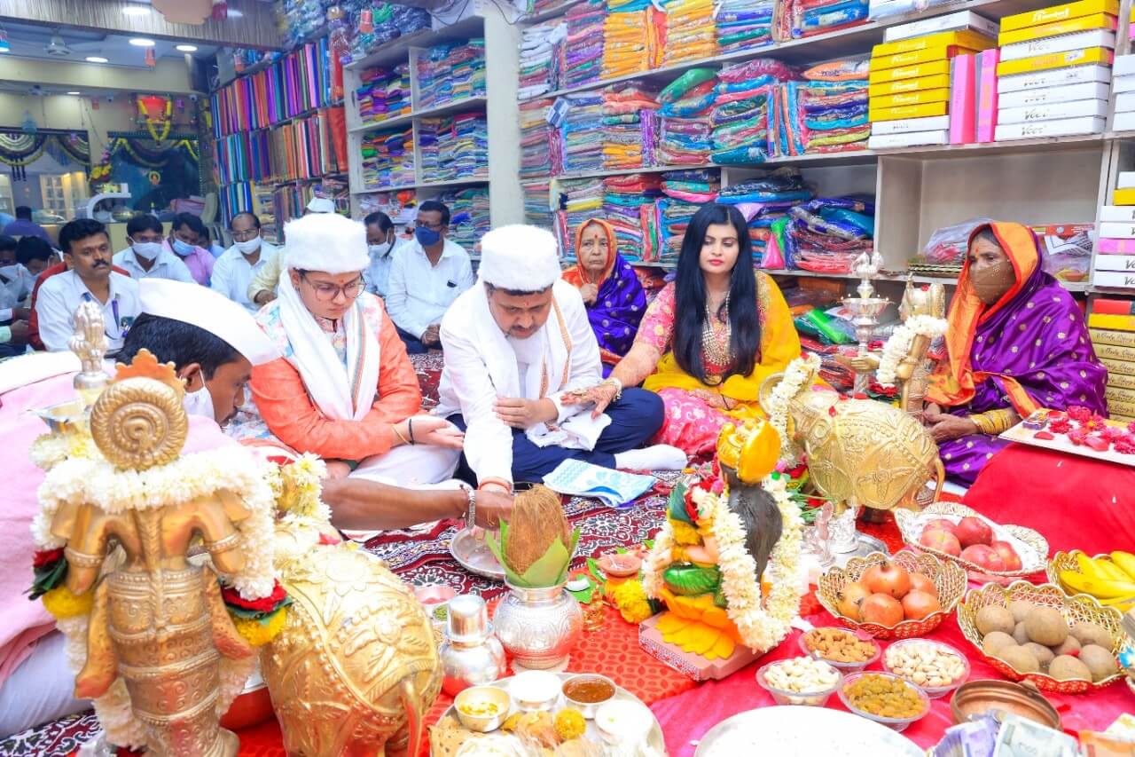 Diwali Celebration at Tirumalaa Trends, Unit-I