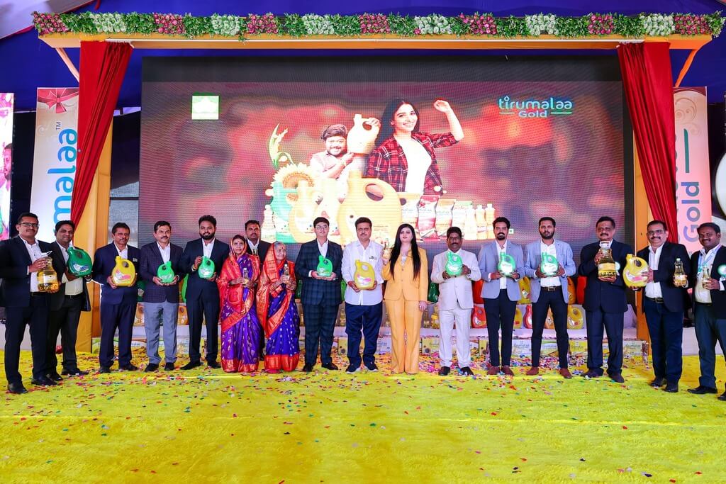Launching Of Tirumalaa Gold Edible Oil Products by kute group
